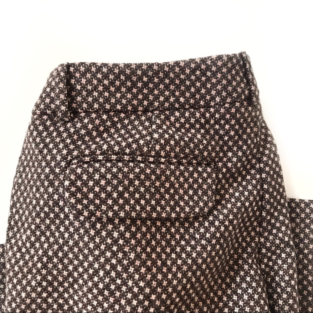 French Connection Brown Wool Capri Pant Sz S ✨ - Picture 2 of 5
